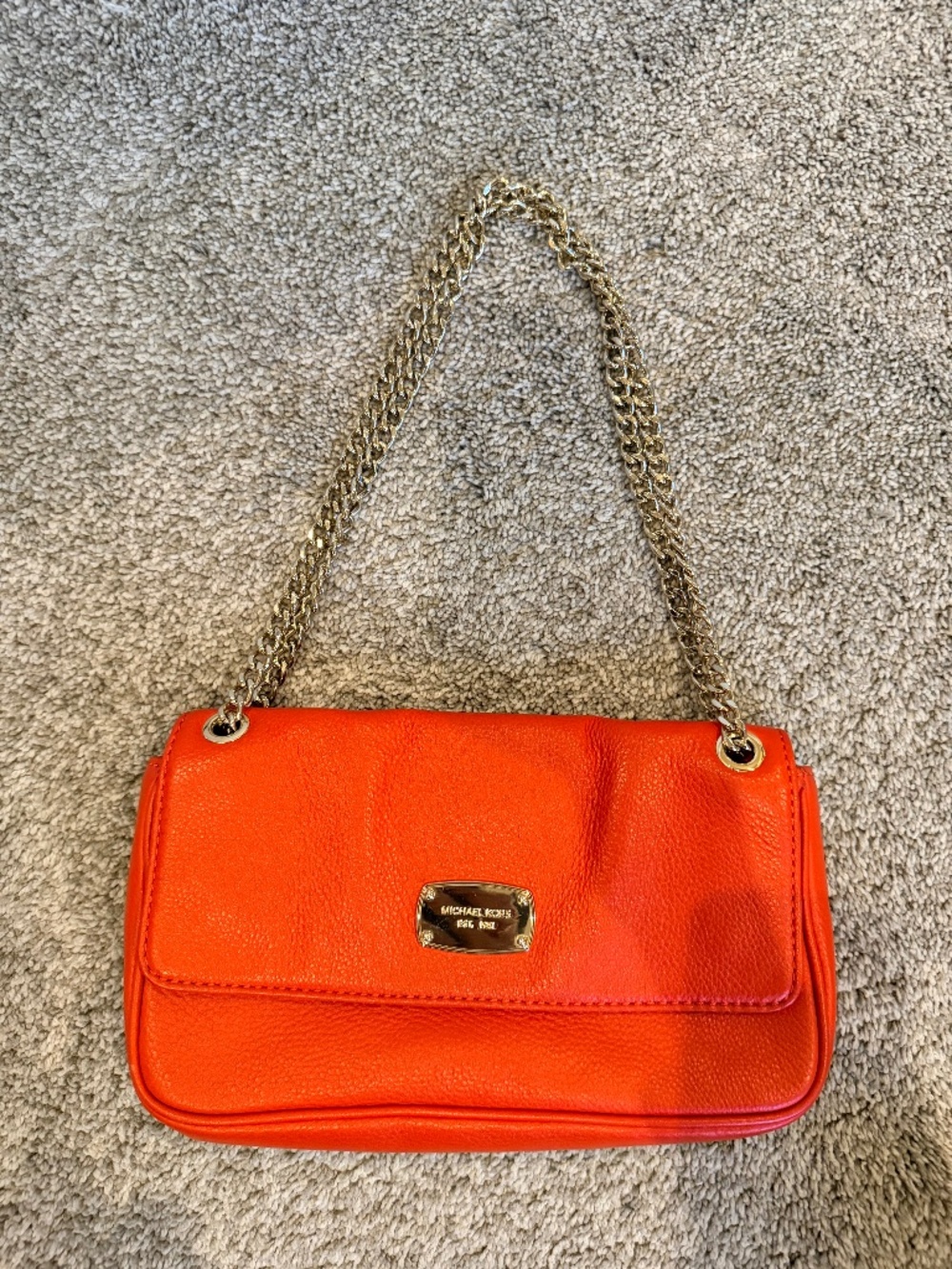 Michael Kors small flap bag with adjustable chain